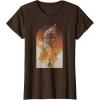 imageStar Wars The Book of Boba Fett Ship Tatooine TShirtBrown
