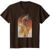 imageStar Wars The Book of Boba Fett Ship Tatooine TShirtBrown