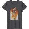 imageStar Wars The Book of Boba Fett Ship Tatooine TShirtDark Heather Grey