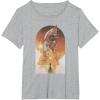 imageStar Wars The Book of Boba Fett Ship Tatooine TShirtHeather Grey