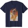 imageStar Wars The Book of Boba Fett Ship Tatooine TShirtNavy Blue