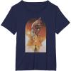 imageStar Wars The Book of Boba Fett Ship Tatooine TShirtNavy Blue