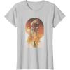 imageStar Wars The Book of Boba Fett Ship Tatooine TShirtSilver Grey