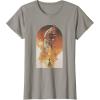 imageStar Wars The Book of Boba Fett Ship Tatooine TShirtSlate Grey