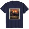 imageStar Wars The Book of Boba Fett and Fennec Shand Polaroid TShirtNavy Blue