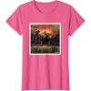 imageStar Wars The Book of Boba Fett and Fennec Shand Polaroid TShirtPink Heather