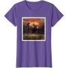 imageStar Wars The Book of Boba Fett and Fennec Shand Polaroid TShirtPurple Heather