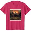 imageStar Wars The Book of Boba Fett and Fennec Shand Polaroid TShirtRed Heather