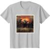 imageStar Wars The Book of Boba Fett and Fennec Shand Polaroid TShirtSilver Grey