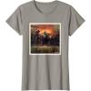 imageStar Wars The Book of Boba Fett and Fennec Shand Polaroid TShirtSlate Grey