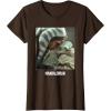 imageStar Wars The Mandalorian Ahsoka ampamp The Child I Sense Fear TShirtBrown