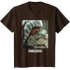 imageStar Wars The Mandalorian Ahsoka ampamp The Child I Sense Fear TShirtBrown
