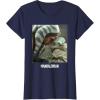 imageStar Wars The Mandalorian Ahsoka ampamp The Child I Sense Fear TShirtNavy Blue