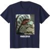 imageStar Wars The Mandalorian Ahsoka ampamp The Child I Sense Fear TShirtNavy Blue