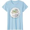 imageStar Wars The Mandalorian The Child Cutest In The Galaxy TShirtBaby Blue