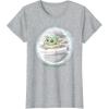imageStar Wars The Mandalorian The Child Cutest In The Galaxy TShirtHeather Grey