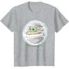 imageStar Wars The Mandalorian The Child Cutest In The Galaxy TShirtHeather Grey