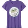 imageStar Wars The Mandalorian The Child Cutest In The Galaxy TShirtPurple Heather