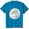 imageStar Wars The Mandalorian The Child Cutest In The Galaxy TShirtSapphire Blue