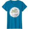 imageStar Wars The Mandalorian The Child Cutest In The Galaxy TShirtSapphire Blue