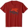imageStar Wars Valentines Day Hearts Darth Vader TIE Fighter TShirtCranberry Red