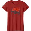 imageStar Wars Valentines Day Hearts Darth Vader TIE Fighter TShirtCranberry Red