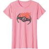 imageStar Wars Valentines Day Hearts Darth Vader TIE Fighter TShirtPink