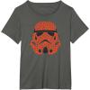 imageStar Wars Valentines Day Stormtrooper Hearts TShirtAsphalt Grey