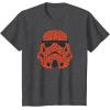 imageStar Wars Valentines Day Stormtrooper Hearts TShirtDark Heather Grey