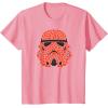 imageStar Wars Valentines Day Stormtrooper Hearts TShirtPink