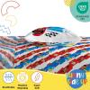 imageStar Wars Young Jedi Adventures Twin Sheet Set  3 Piece Kids Bedding Set Includes Pillow Cover  Super Soft Yoda Microfiber SheetsMulti  Cars