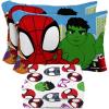 imageStar Wars Young Jedi Adventures Twin Sheet Set  3 Piece Kids Bedding Set Includes Pillow Cover  Super Soft Yoda Microfiber SheetsMulti  Spidey  Friends