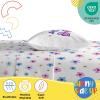 imageStar Wars Young Jedi Adventures Twin Sheet Set  3 Piece Kids Bedding Set Includes Pillow Cover  Super Soft Yoda Microfiber SheetsWhite  Flutter