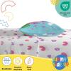 imageStar Wars Young Jedi Adventures Twin Sheet Set  3 Piece Kids Bedding Set Includes Pillow Cover  Super Soft Yoda Microfiber SheetsWhite  Magic Castle