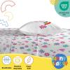 imageStar Wars Young Jedi Adventures Twin Sheet Set  3 Piece Kids Bedding Set Includes Pillow Cover  Super Soft Yoda Microfiber SheetsWhite  Rainbow Unicorn