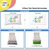 imageStar Wars Young Jedi Adventures Twin Sheet Set  3 Piece Kids Bedding Set Includes Pillow Cover  Super Soft Yoda Microfiber SheetsWhite  on the Go