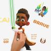 imageStar Wars Young Jedi Adventures Wall Decals RMK5456SCS