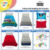 imageSunny Side Up Star Wars Young Jedi Adventures Twin Comforter Set  5 Piece Kids Bedding Includes Comforter Sheets ampamp Pillow Cover  Super Soft Microfiber Bed SetBlue  Mickey Mouse