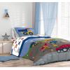 imageSunny Side Up Star Wars Young Jedi Adventures Twin Comforter Set  5 Piece Kids Bedding Includes Comforter Sheets ampamp Pillow Cover  Super Soft Microfiber Bed SetMulti  Construction Zone