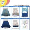 imageSunny Side Up Star Wars Young Jedi Adventures Twin Comforter Set  5 Piece Kids Bedding Includes Comforter Sheets ampamp Pillow Cover  Super Soft Microfiber Bed SetBlue  on the Go