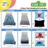 imageSunny Side Up Star Wars Young Jedi Adventures Twin Comforter Set  5 Piece Kids Bedding Includes Comforter Sheets ampamp Pillow Cover  Super Soft Microfiber Bed SetBlue  Sesame Street