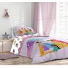 imageSunny Side Up Star Wars Young Jedi Adventures Twin Comforter Set  5 Piece Kids Bedding Includes Comforter Sheets ampamp Pillow Cover  Super Soft Microfiber Bed SetPink  Princess