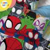 imageSunny Side Up Star Wars Young Jedi Adventures Twin Comforter Set  5 Piece Kids Bedding Includes Comforter Sheets ampamp Pillow Cover  Super Soft Microfiber Bed SetMulti  Spidey  Friends