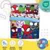 imageSunny Side Up Star Wars Young Jedi Adventures Twin Comforter Set  5 Piece Kids Bedding Includes Comforter Sheets ampamp Pillow Cover  Super Soft Microfiber Bed SetMulti  Spidey  Friends