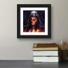 imageTrends International Gallery Pops Star Wars ObiWan Kenobi  Darth Vader Painting Wall Art Black Framed Version 12 x 12Black Framed Version