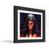 imageTrends International Gallery Pops Star Wars ObiWan Kenobi  Darth Vader Painting Wall Art Black Framed Version 12 x 12Black Framed Version