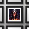 imageTrends International Gallery Pops Star Wars ObiWan Kenobi  Darth Vader Painting Wall Art Black Framed Version 12 x 12Black Framed Version