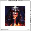 imageTrends International Gallery Pops Star Wars ObiWan Kenobi  Darth Vader Painting Wall Art Black Framed Version 12 x 12Unframed Version
