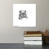 imageTrends International Gallery Pops Star Wars Saga  Return of the Jedi Ewok Sketch Wall Art Wall Poster 1200quot x 1200quot Black Frame VersionUnframed Version