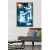 imageTrends International Star Wars A New Hope  Stormtrooper Wall Poster 34L x 224W Barnwood Framed VersionBarnwood Framed Version